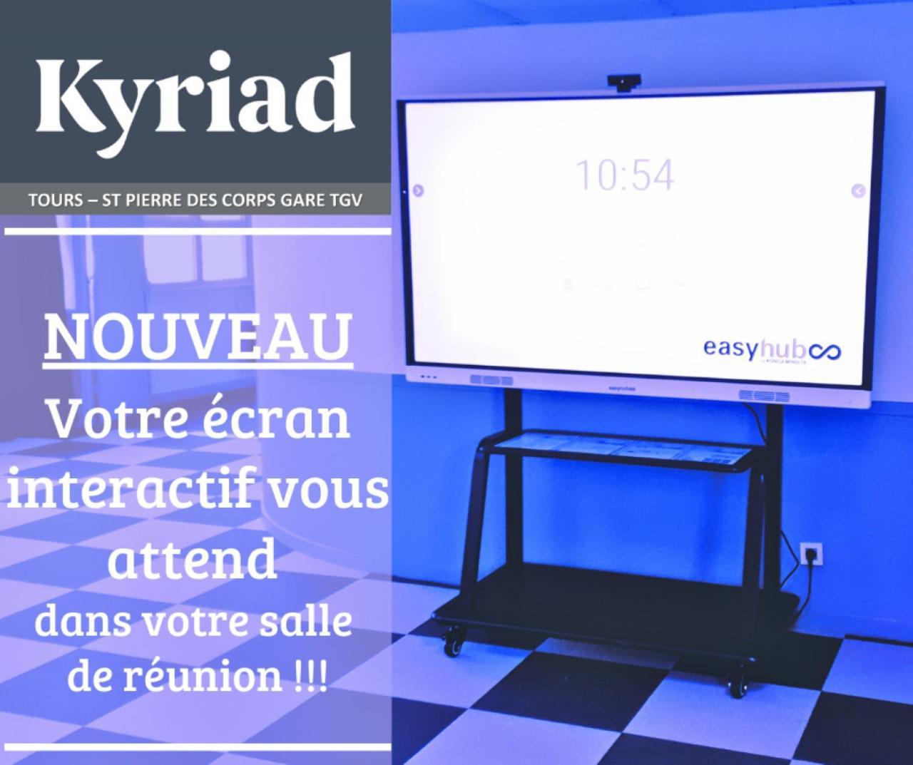 Hotel Kyriad Tours St Pierre Des Corps Gare Сен-Пьер-Де-Кор Экстерьер фото